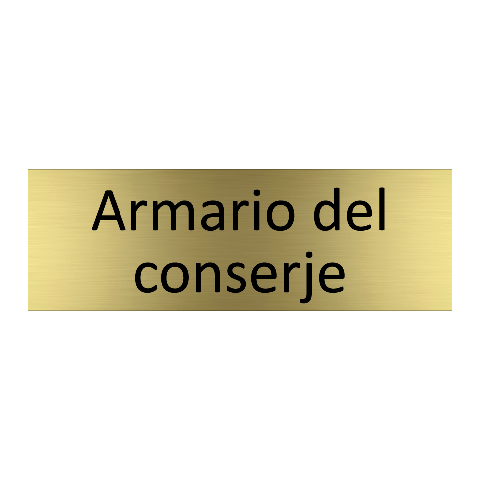 Armario del conserje
