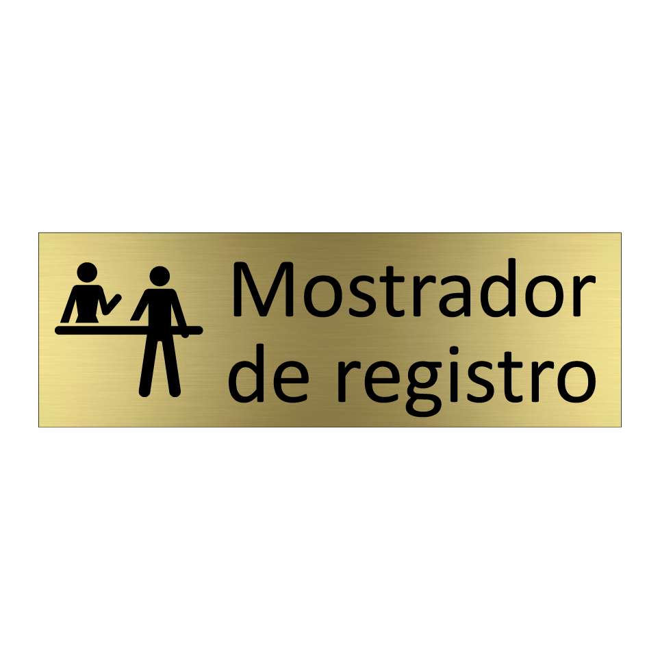 Mostrador de registro