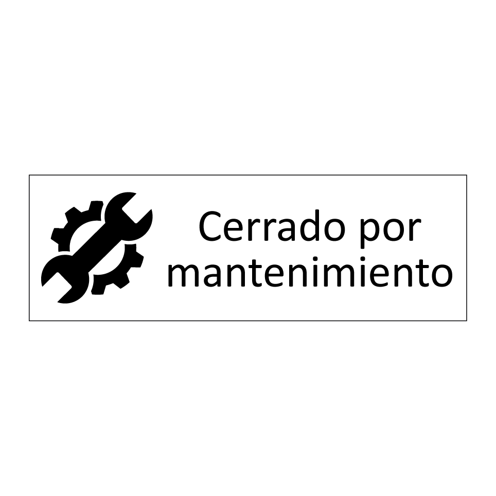 Cerrado por mantenimiento