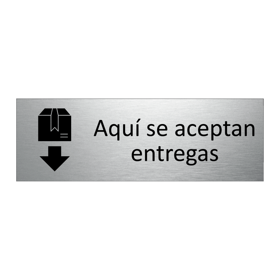 Aquí se aceptan entregas