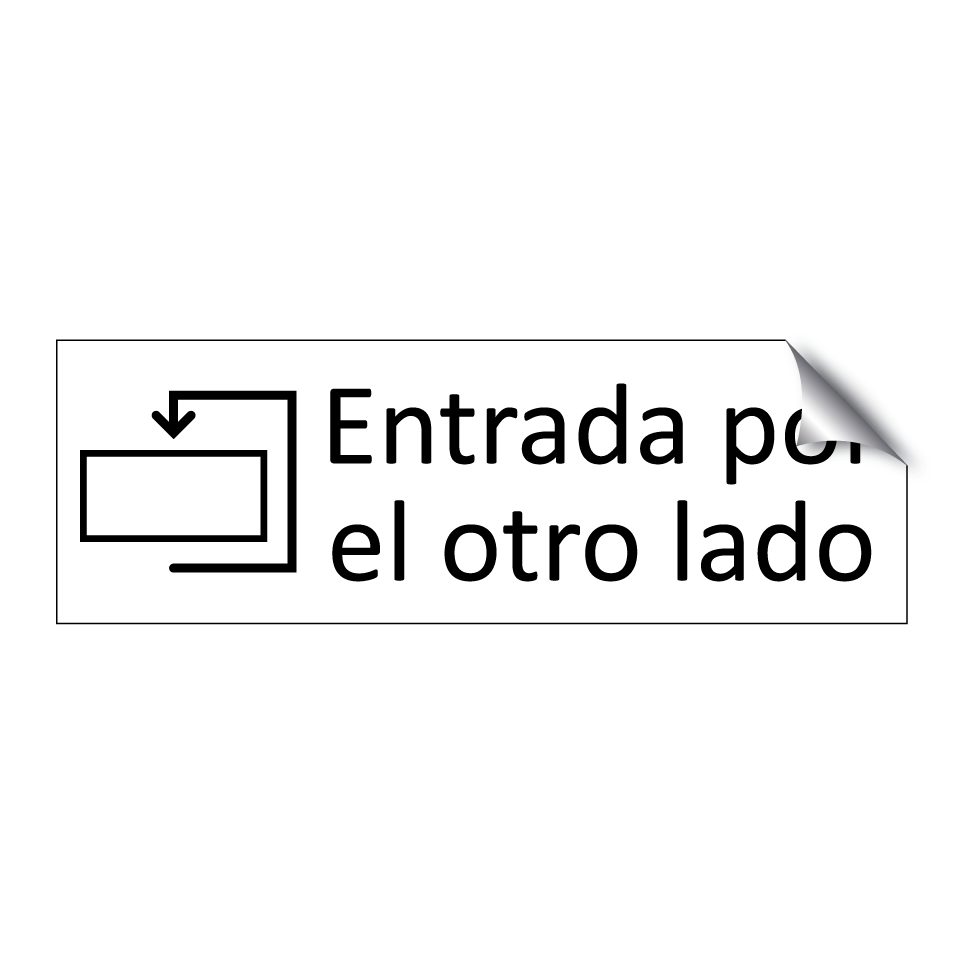 Entrada por el otro lado