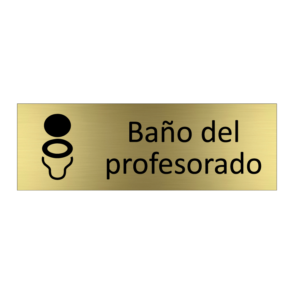 Baño del profesorado