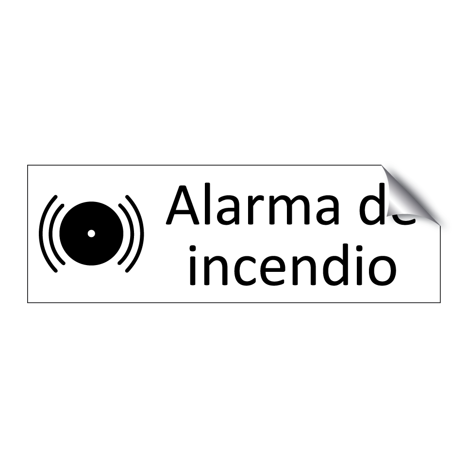 Alarma de incendio