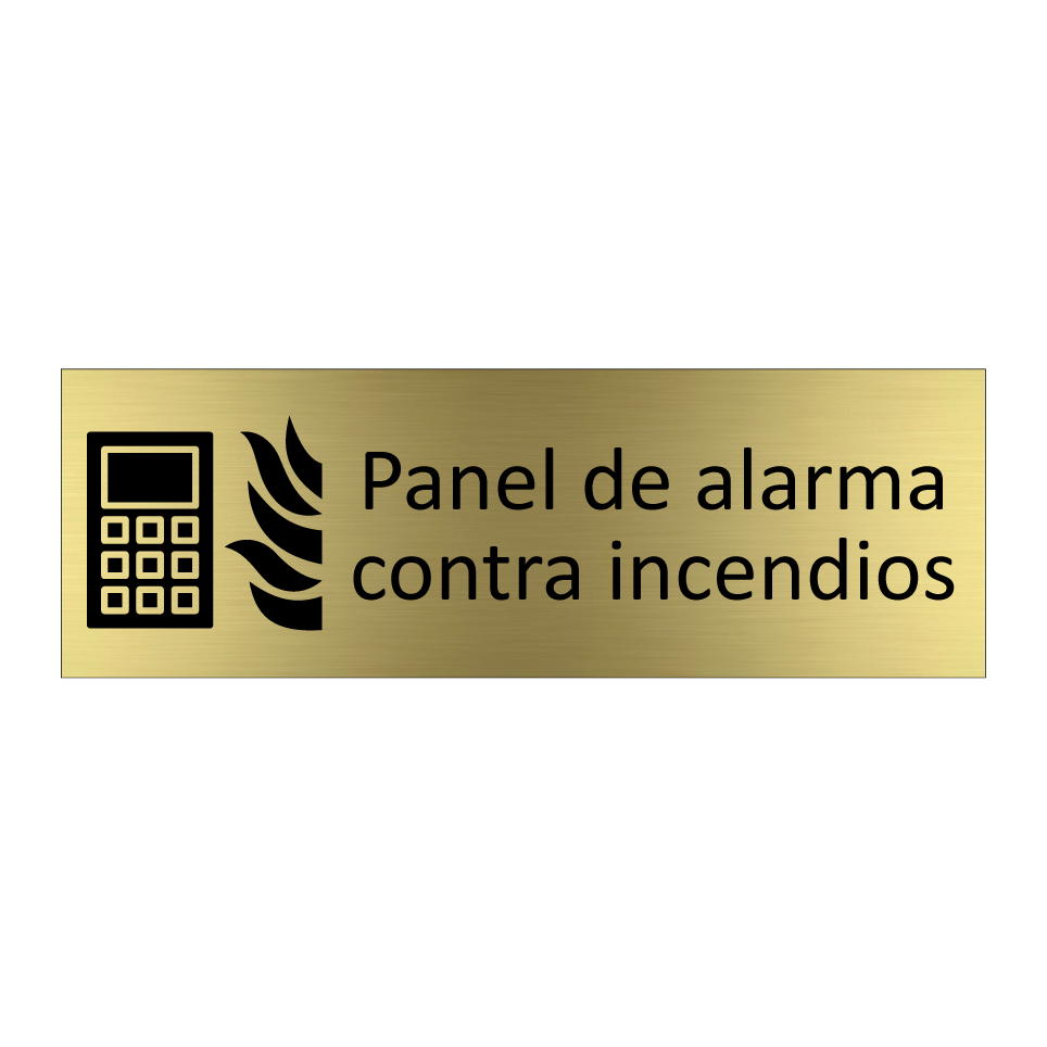 Panel de alarma contra incendios