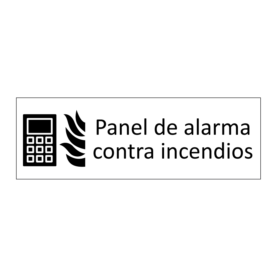 Panel de alarma contra incendios