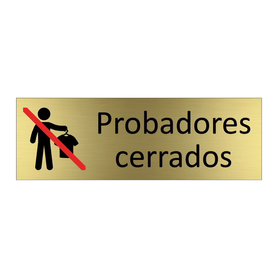 Probadores cerrados