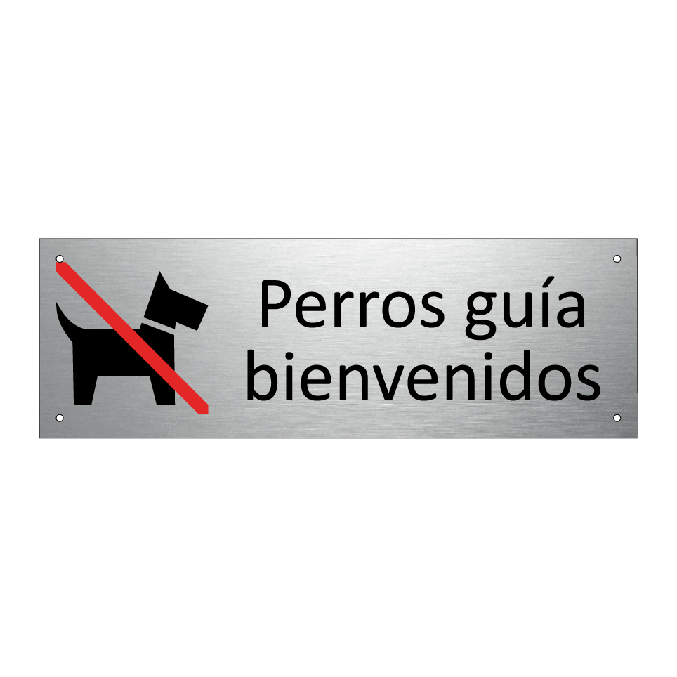 Perros guía bienvenidos