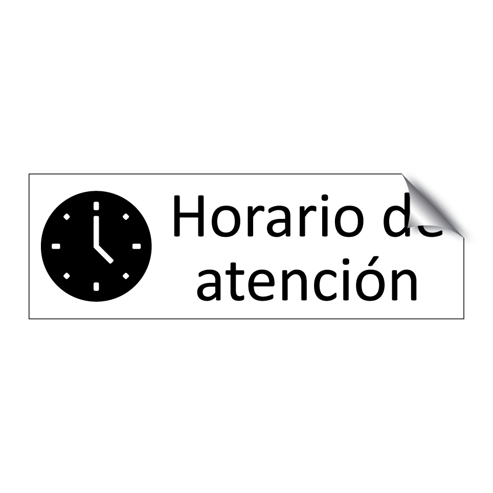 Horario de atención