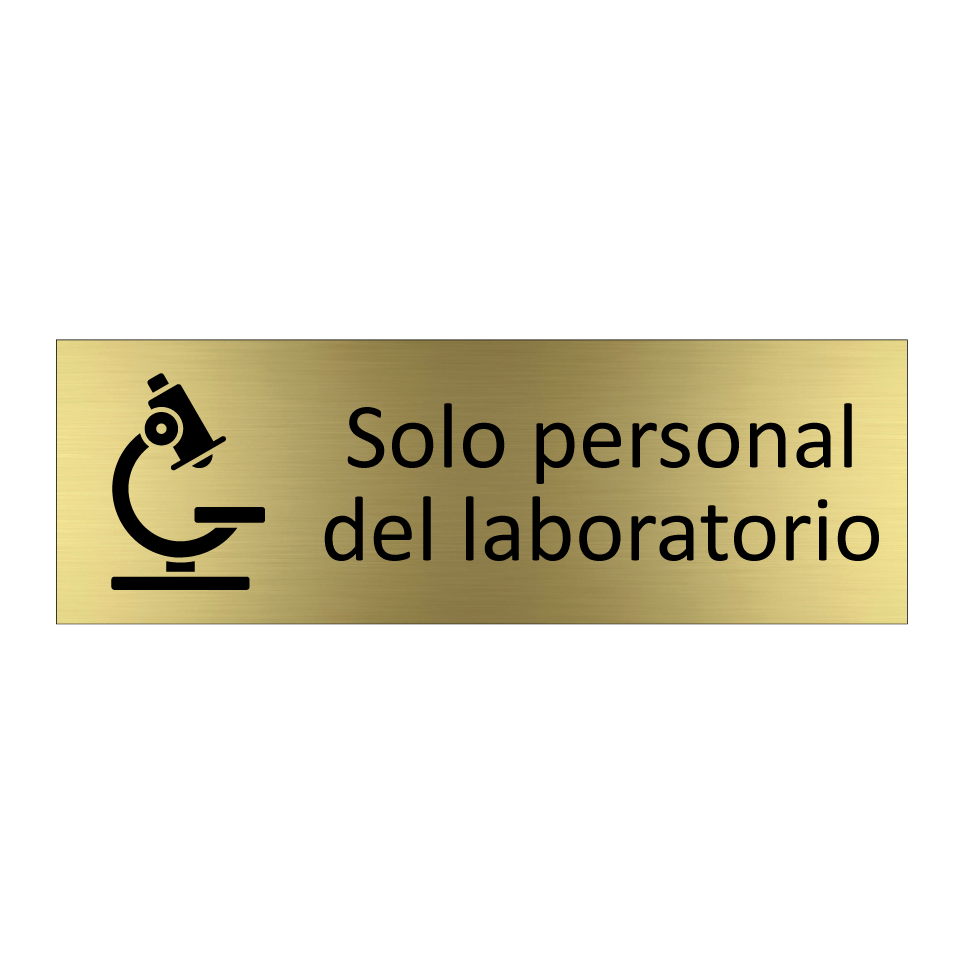 Solo personal del laboratorio
