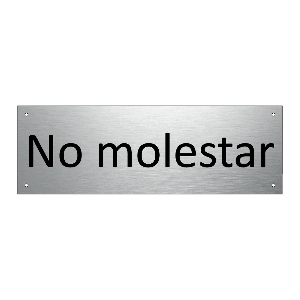 No molestar