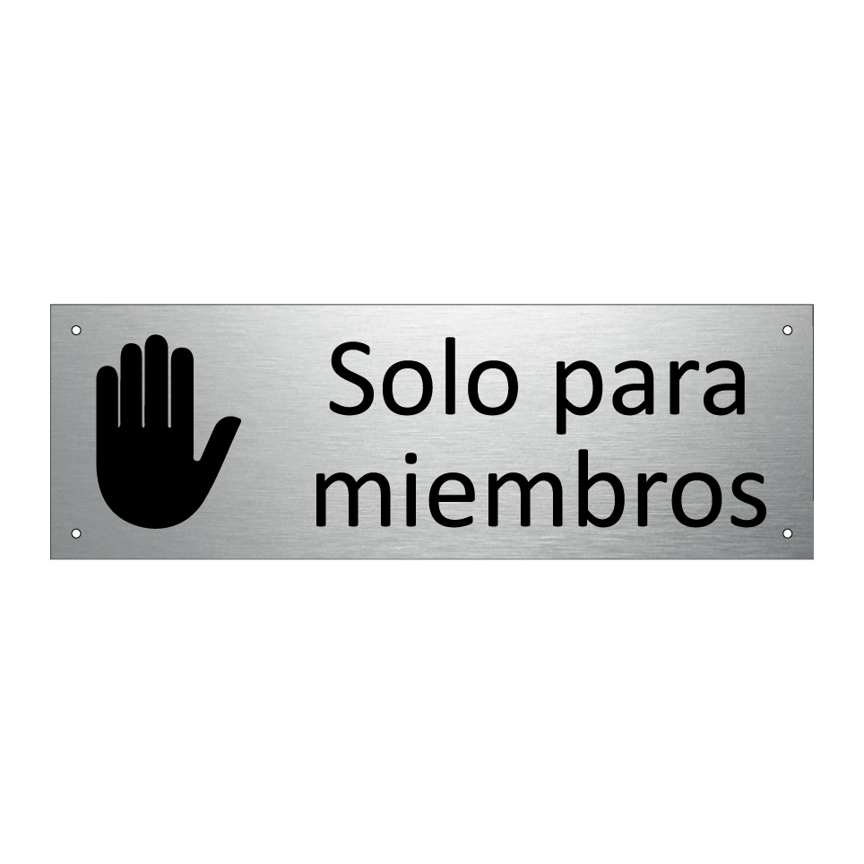 Solo para miembros