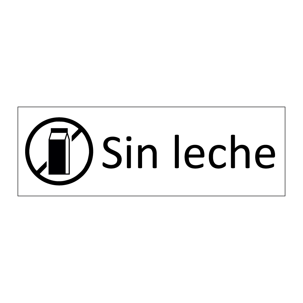 Sin leche