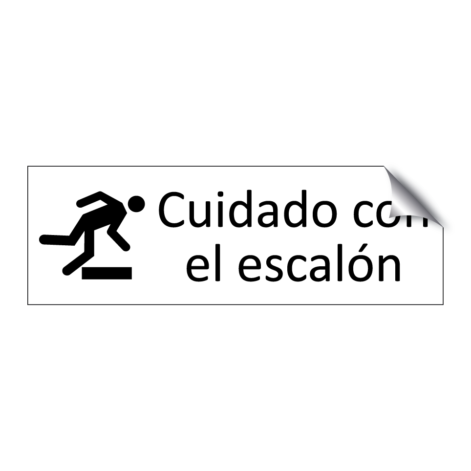 Cuidado con el escalón