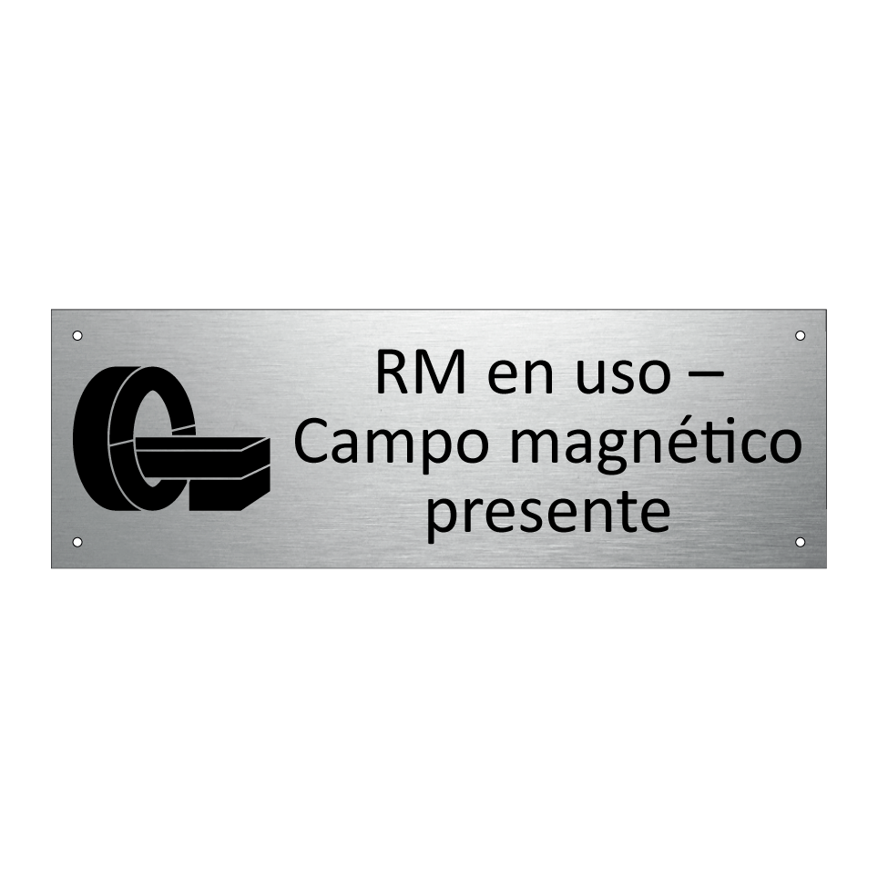 RM en uso – Campo magnético presente