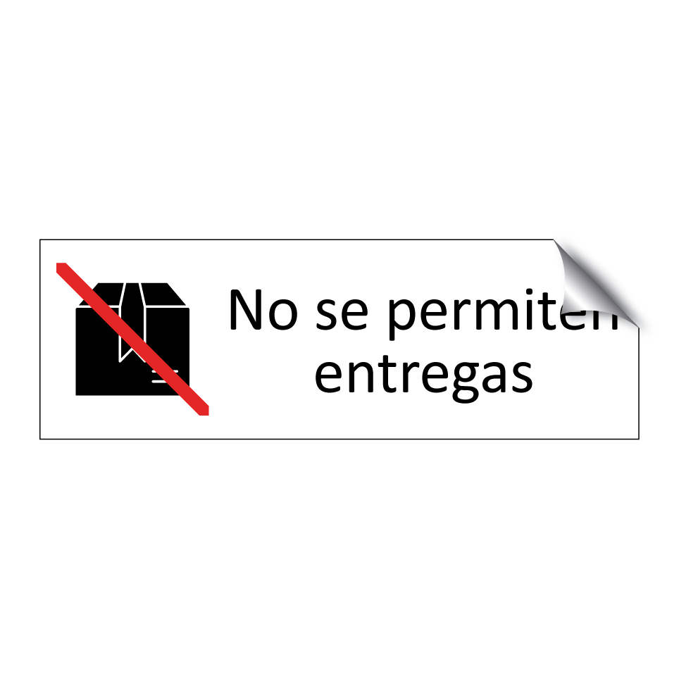 No se permiten entregas