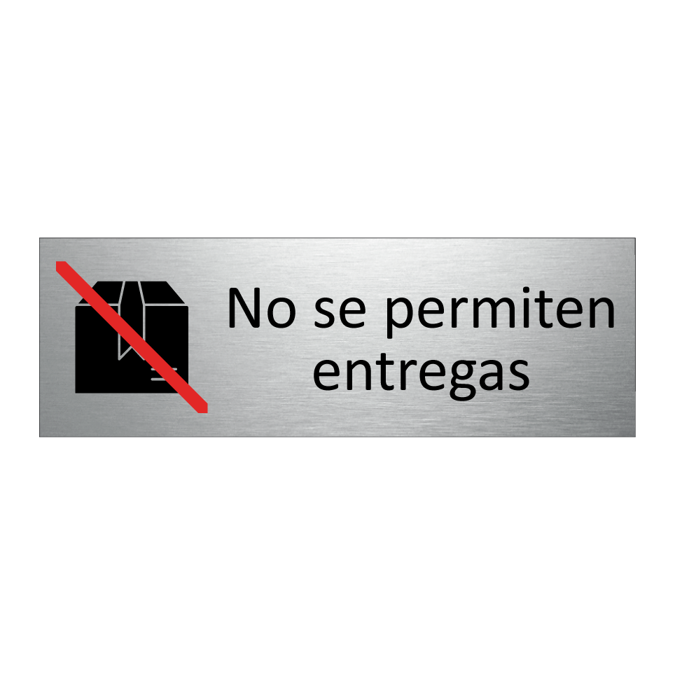 No se permiten entregas