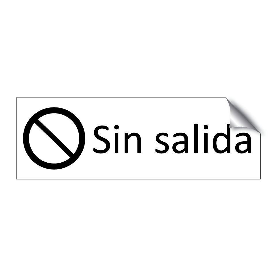 Sin salida