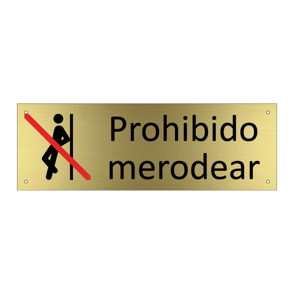Prohibido merodear