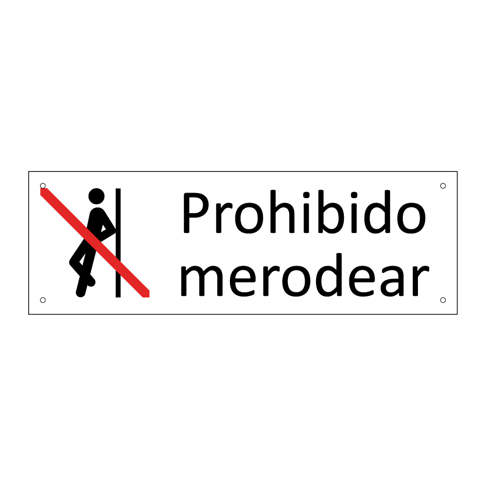 Prohibido merodear
