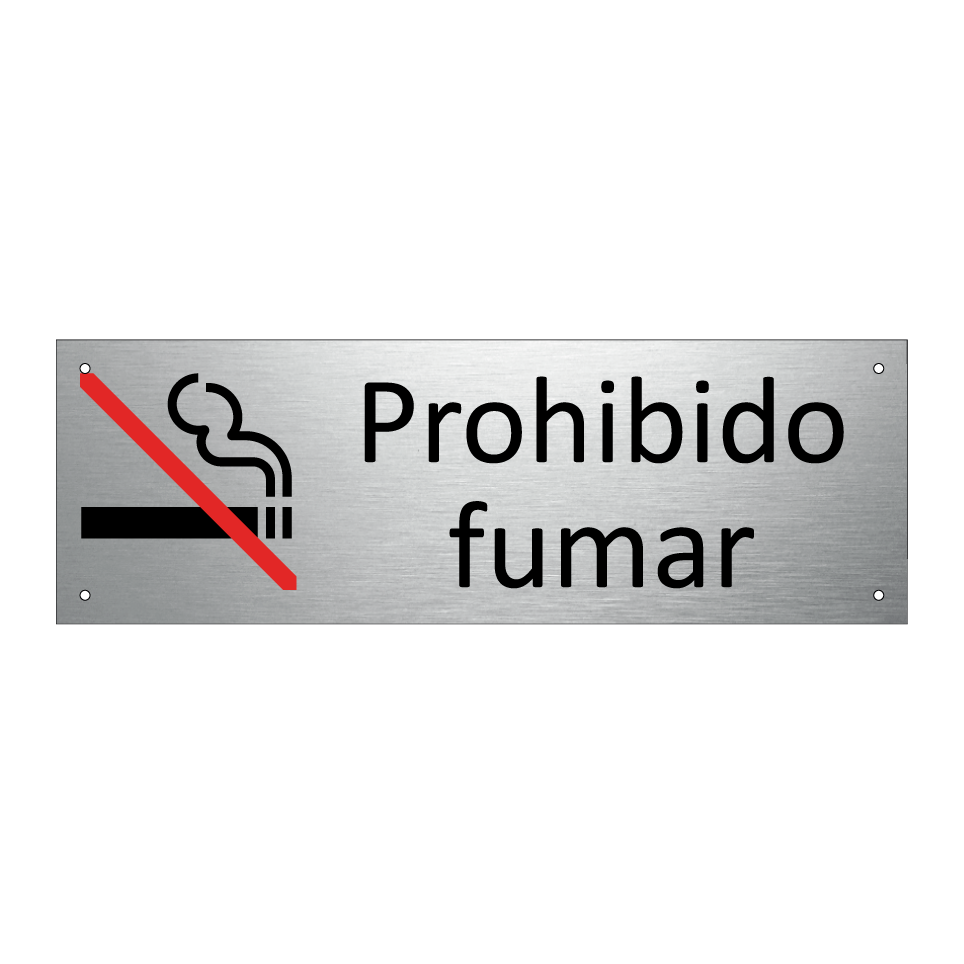 Prohibido fumar