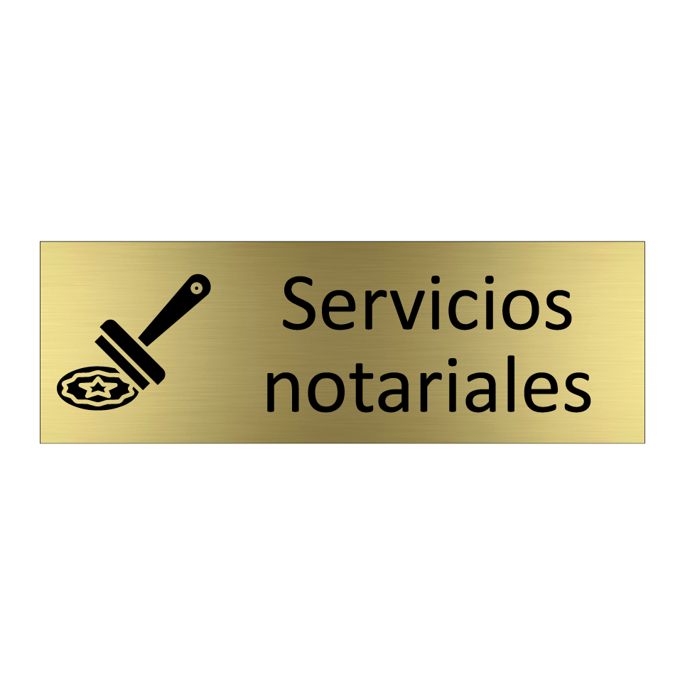 Servicios notariales