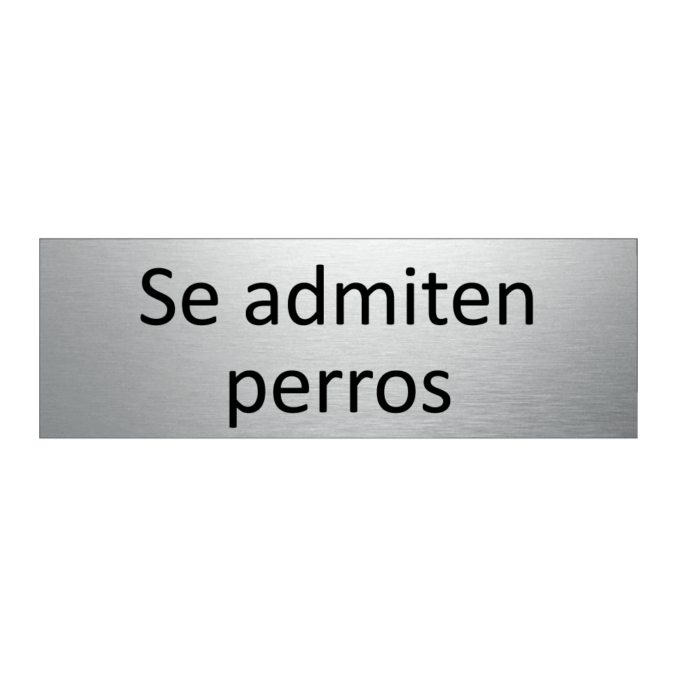 Se admiten perros