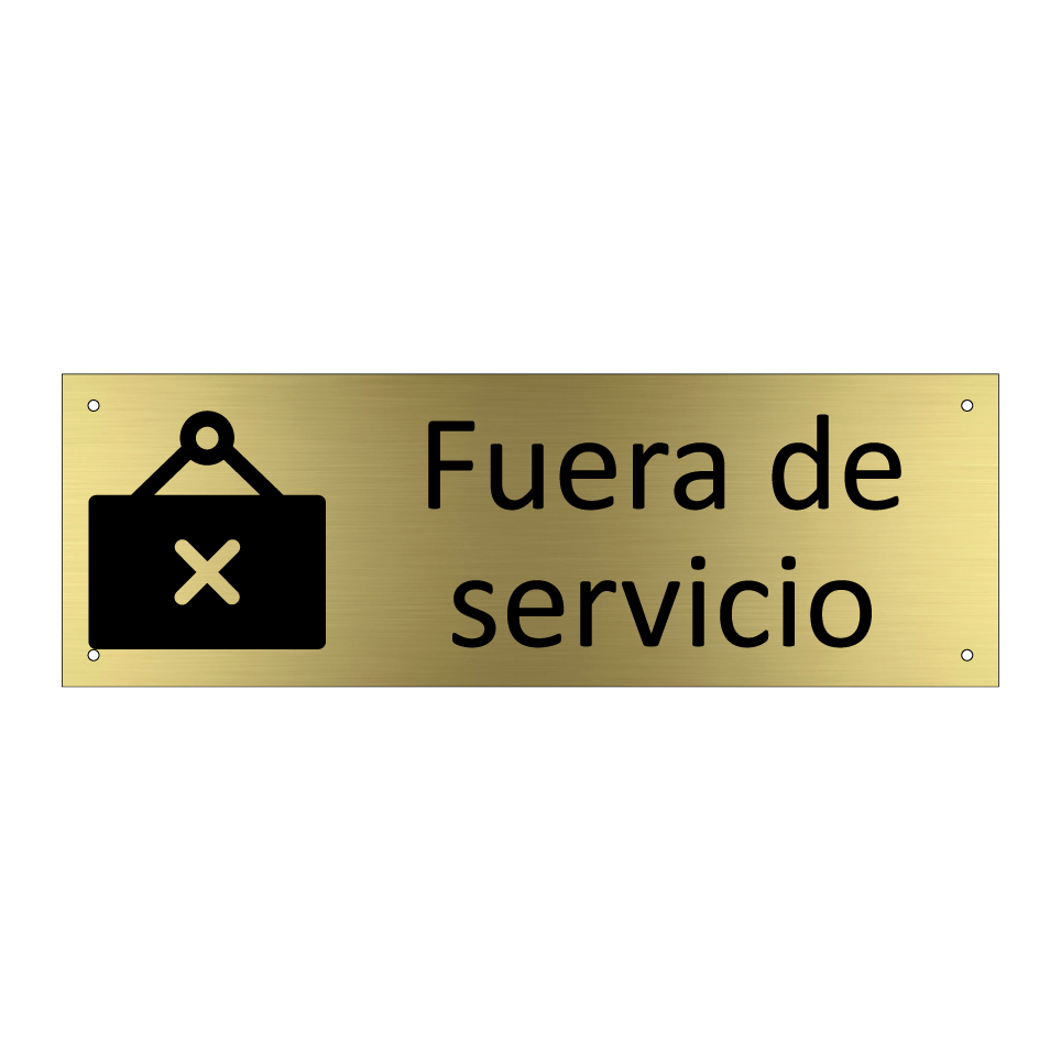 Fuera de servicio