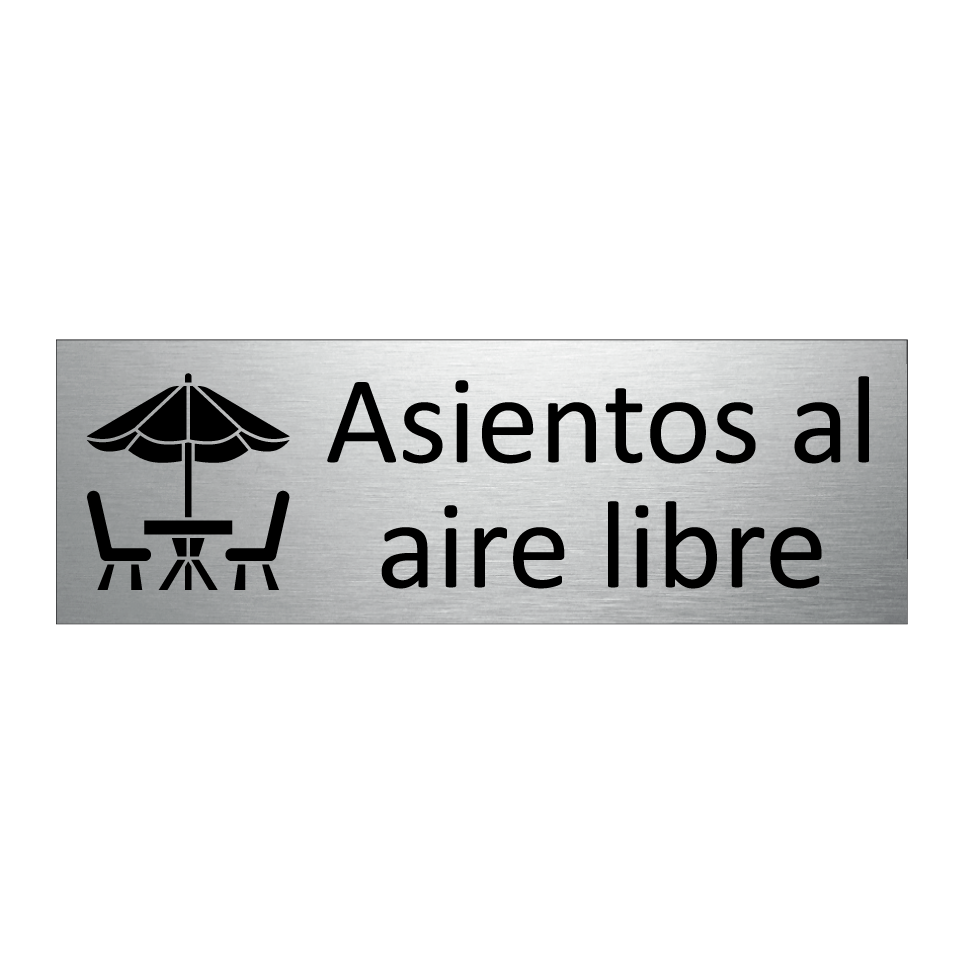 Asientos al aire libre