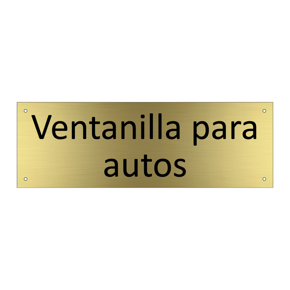Ventanilla para autos