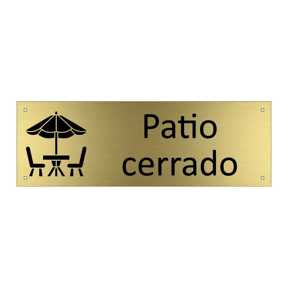 Patio cerrado