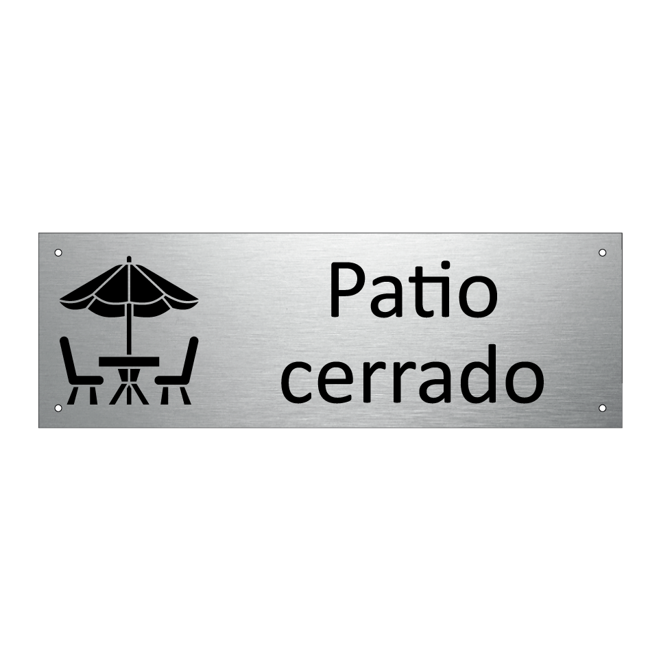 Patio cerrado