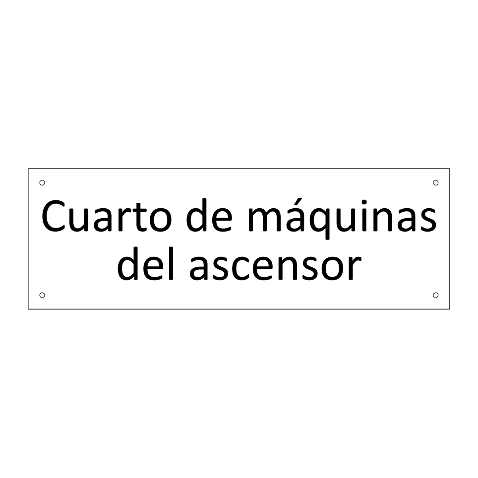 Cuarto de máquinas del ascensor