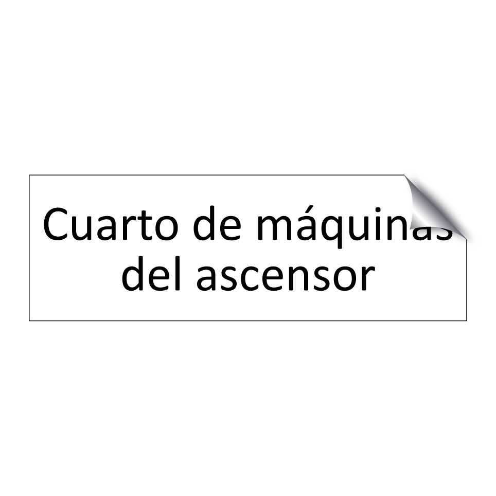 Cuarto de máquinas del ascensor