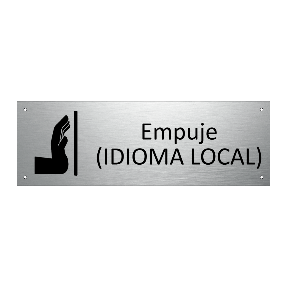 Empuje (IDIOMA LOCAL)