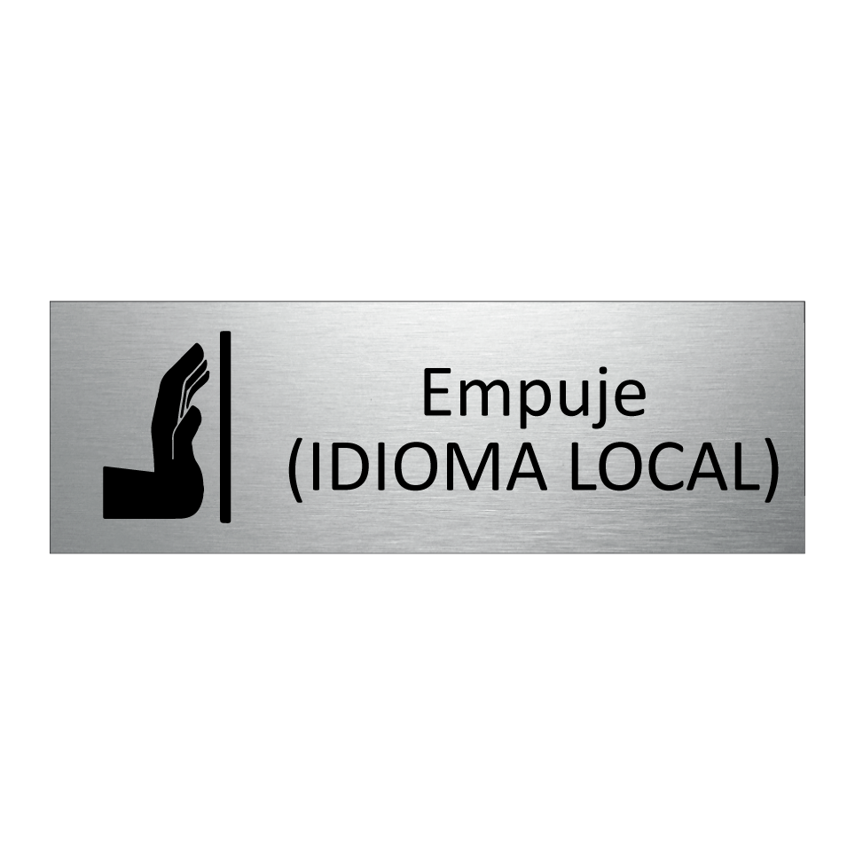 Empuje (IDIOMA LOCAL)