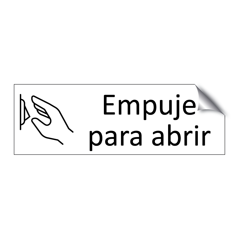 Empuje para abrir