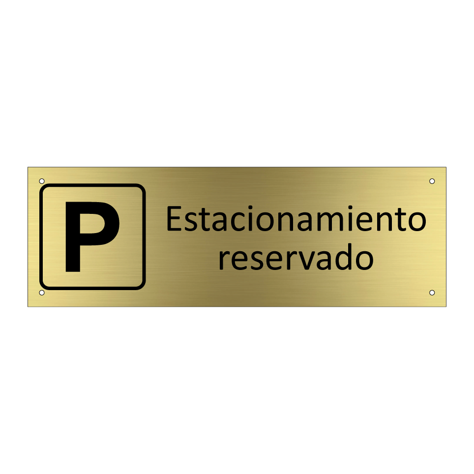 Estacionamiento reservado