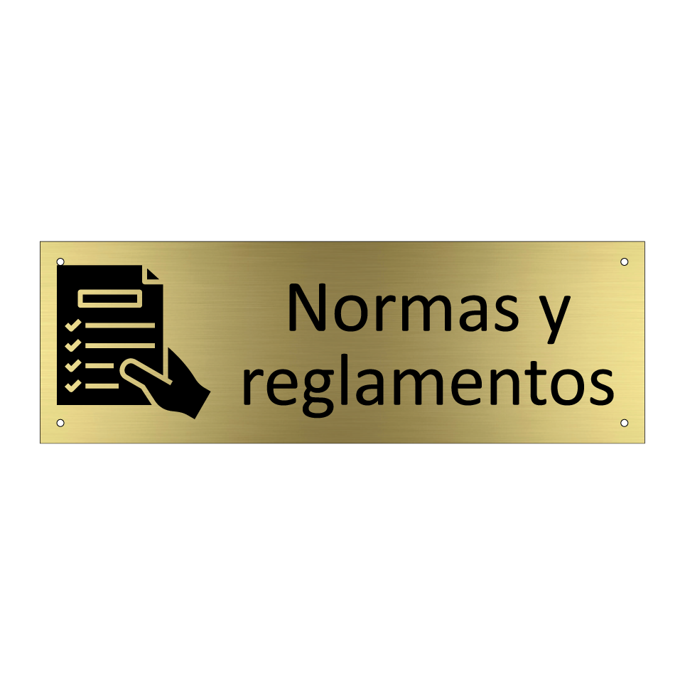 Normas y reglamentos