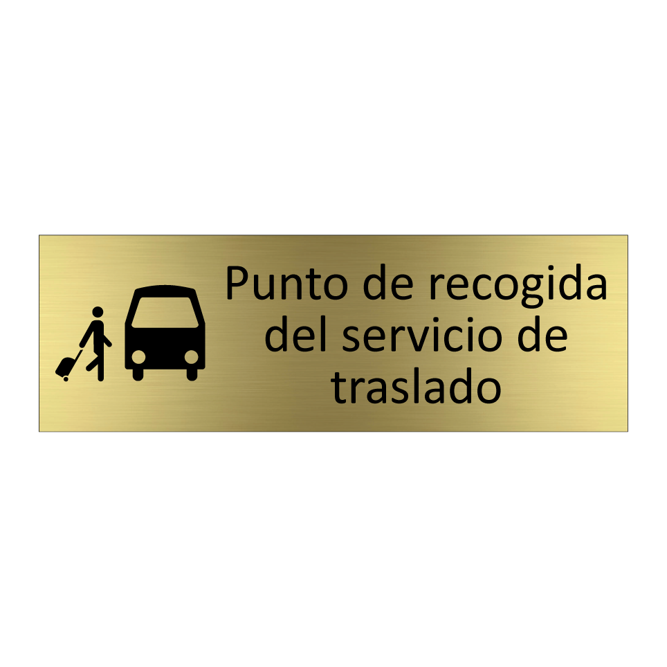 Punto de recogida del servicio de traslado