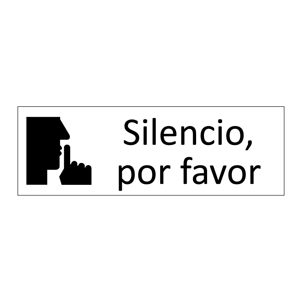 Silencio, por favor