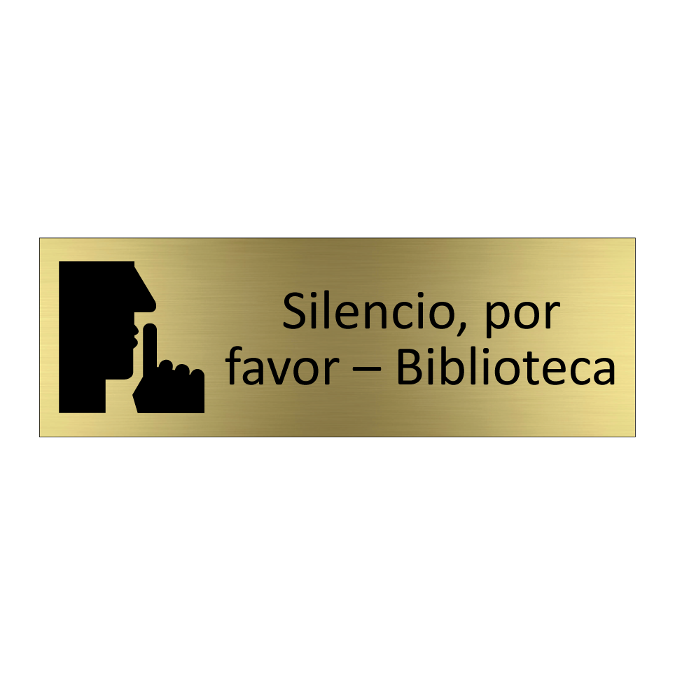 Silencio, por favor – Biblioteca