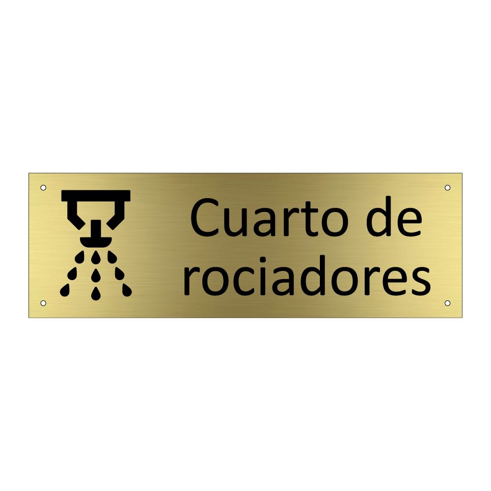 Cuarto de rociadores