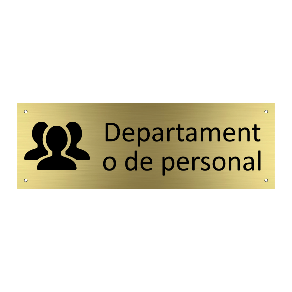 Departamento de personal