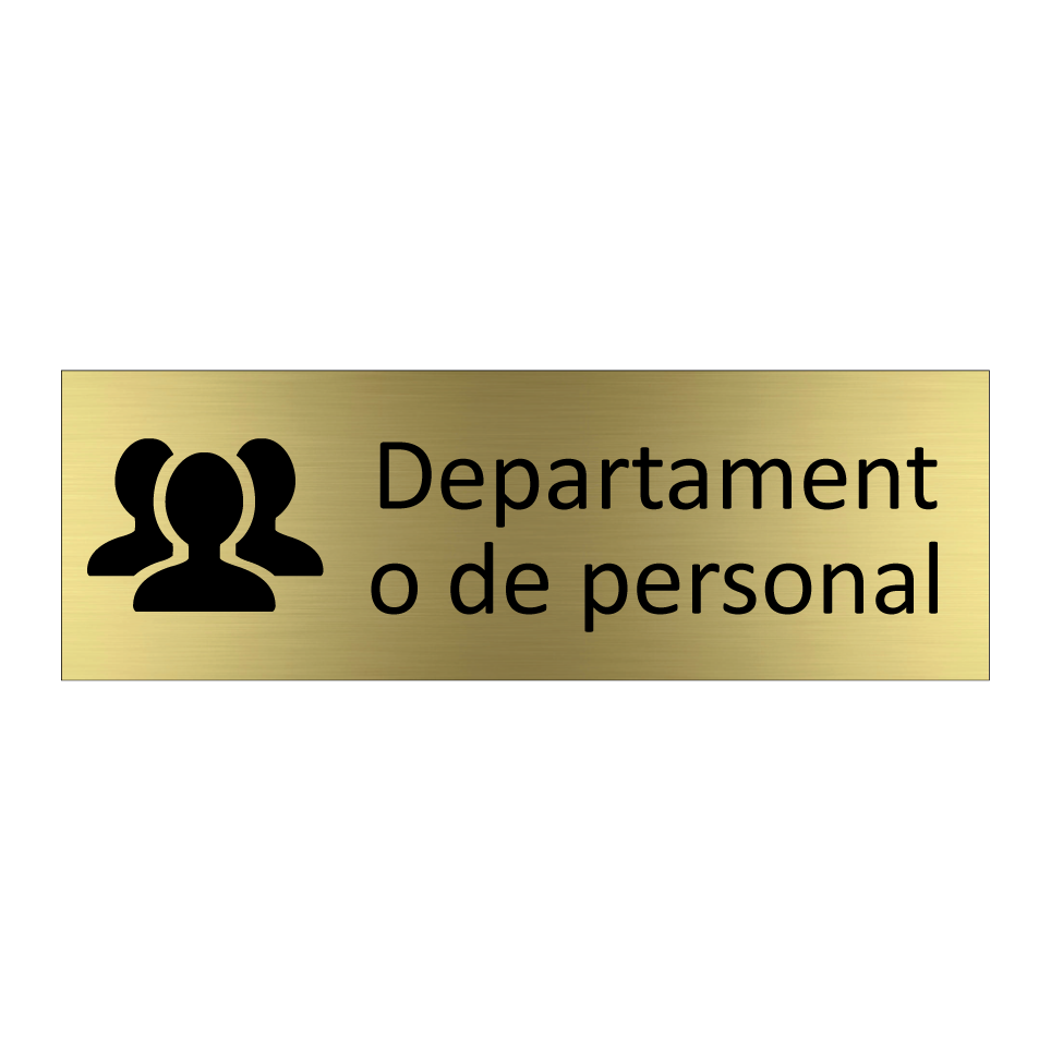 Departamento de personal
