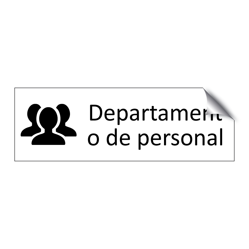 Departamento de personal
