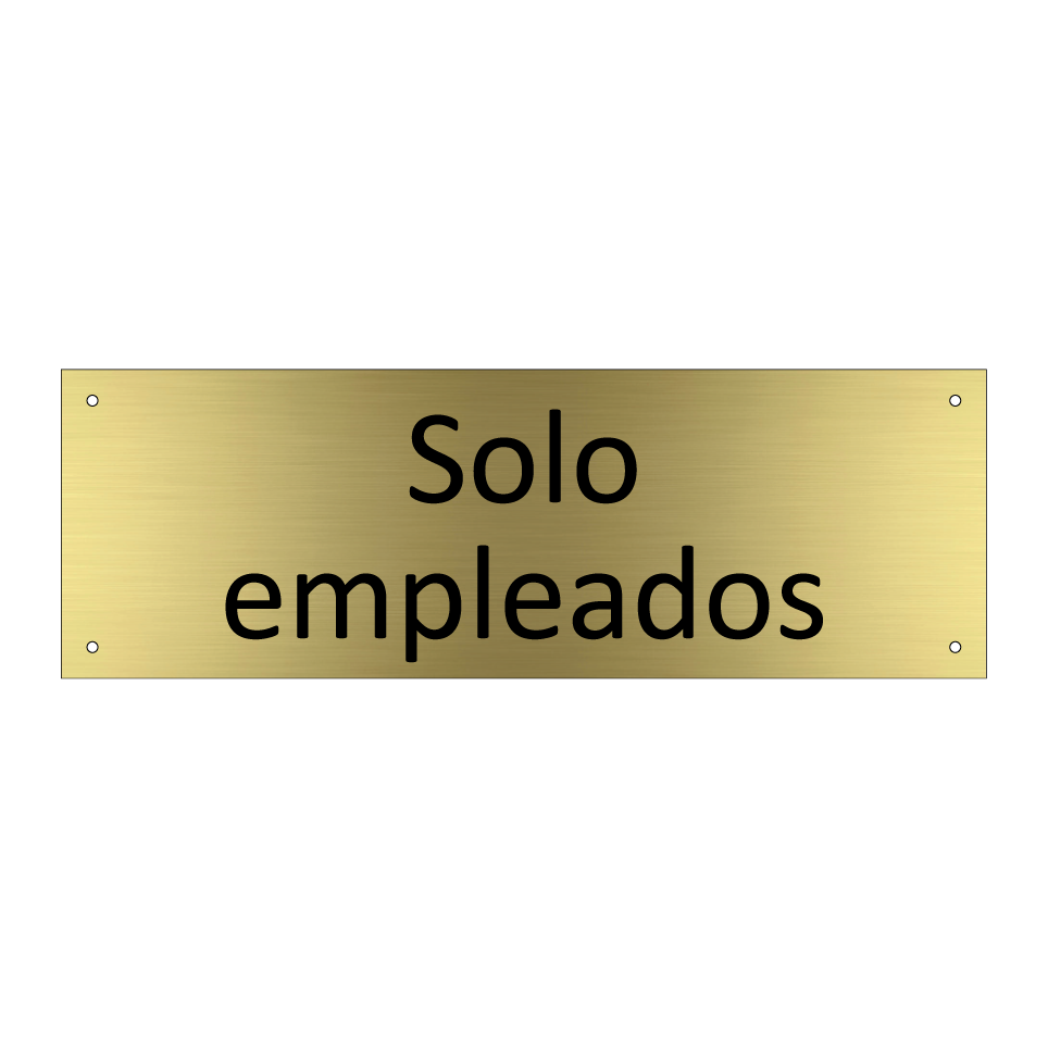 Solo empleados