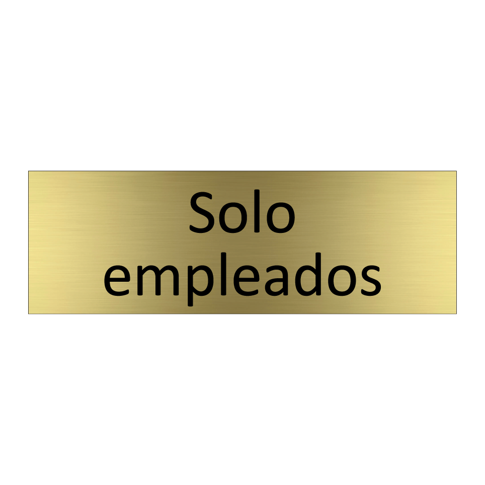 Solo empleados