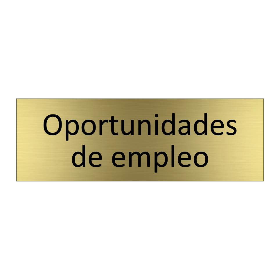 Oportunidades de empleo