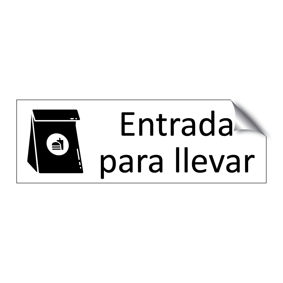 Entrada para llevar