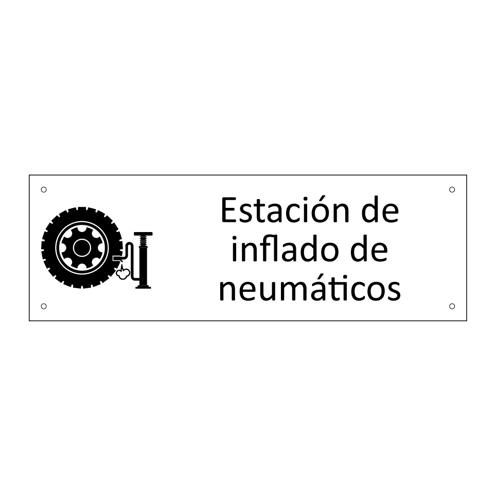Estación de inflado de neumáticos
